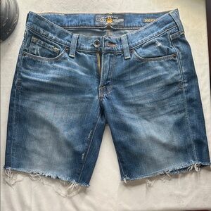Lucky Brand Distressed Blue Jean Shorts